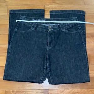 Eddie Bauer Curvy wide-legged jeans, size 16